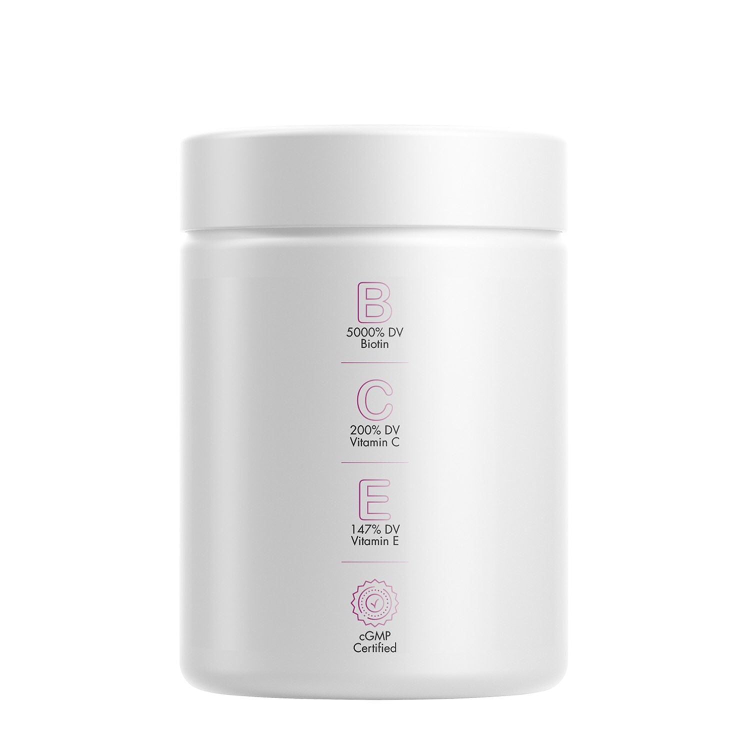 Beauty Tonic - Vegan Multivitamins - Biotin - Astaxanthin & Organic Blend - 90 Capsules (30 Servings)